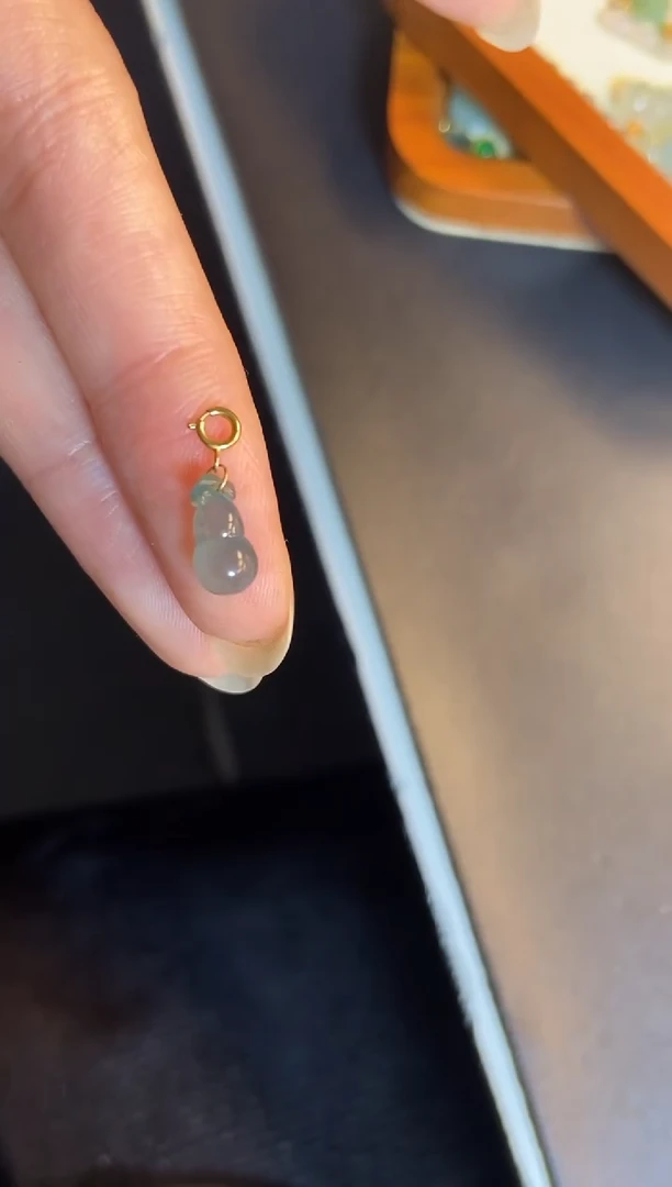 吊坠(不含链)银S925镶嵌翡翠1