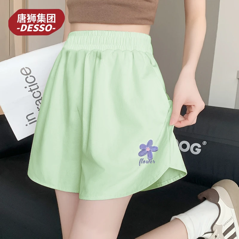 唐狮集团desso速干短裤女款三分显瘦凉感透气5A抑菌防污户外裤子