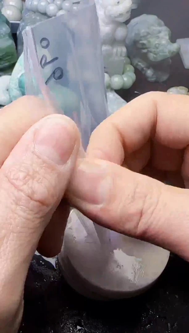 颈饰未镶嵌翡翠刀**生096