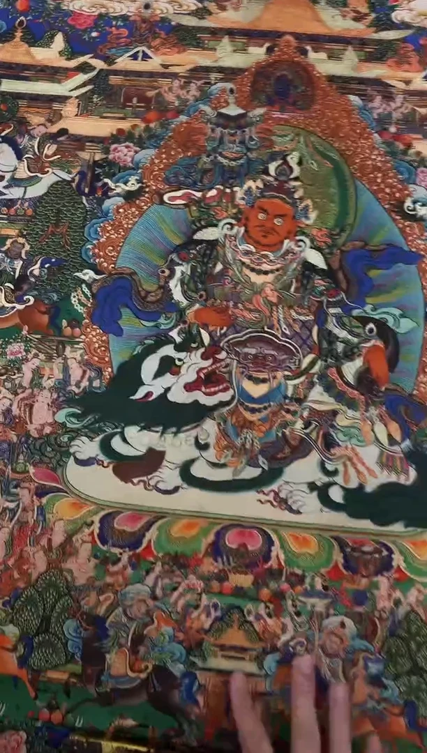 卷轴画唐卡160100