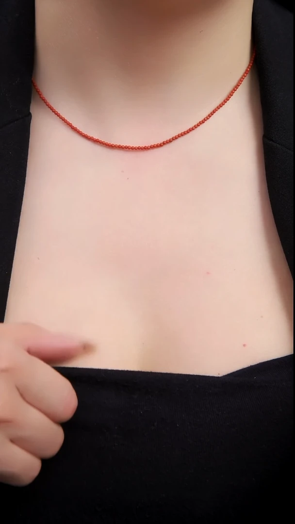 【闪购商品】南红玛瑙颈饰未镶嵌天然南红玛瑙颈饰项链