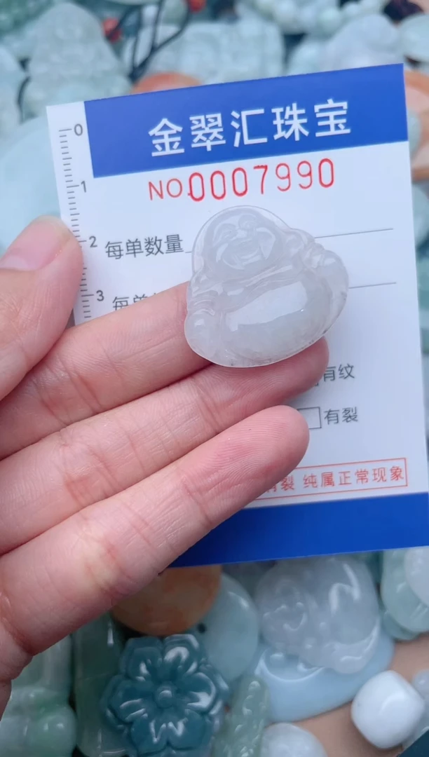 颈饰未镶嵌翡翠7990