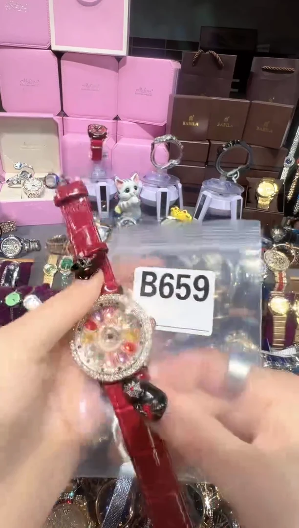 石英机芯不锈钢不锈钢直播定闪专用