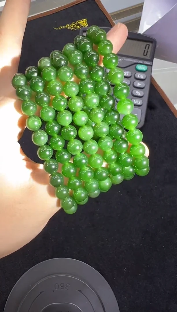 手链未镶嵌和田玉W0603手串-多样性发一件-8mm