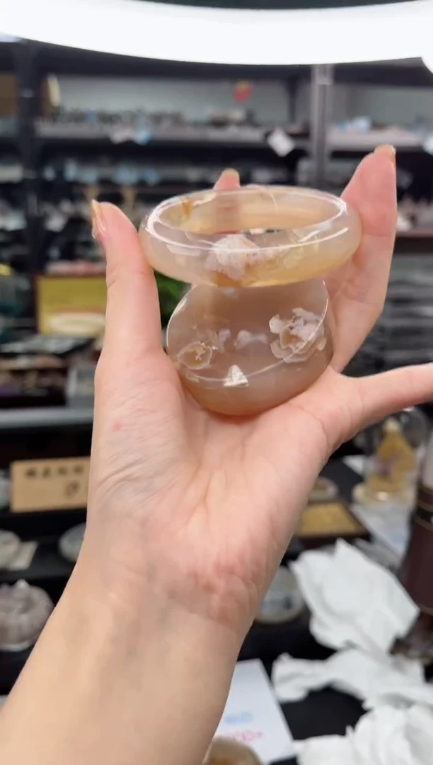 【闪购商品】石英质玉手镯未镶嵌57圈口（赠品镯心）3572294