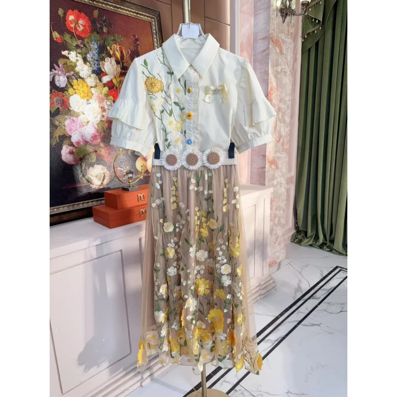 芙娜妮【夏日碎花】2025春夏新款洋气减龄女装高级感两件套F2511259