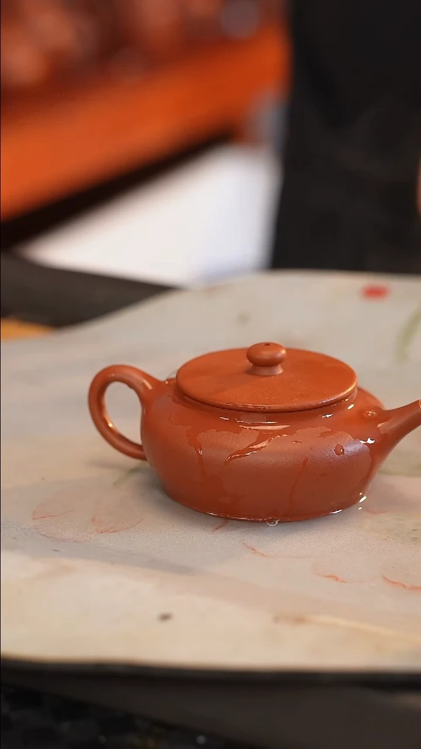 茶壶紫砂全手 大红袍 170cc