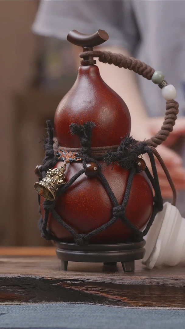 1480号精品大漆葫芦防腐防渗装水茶酒