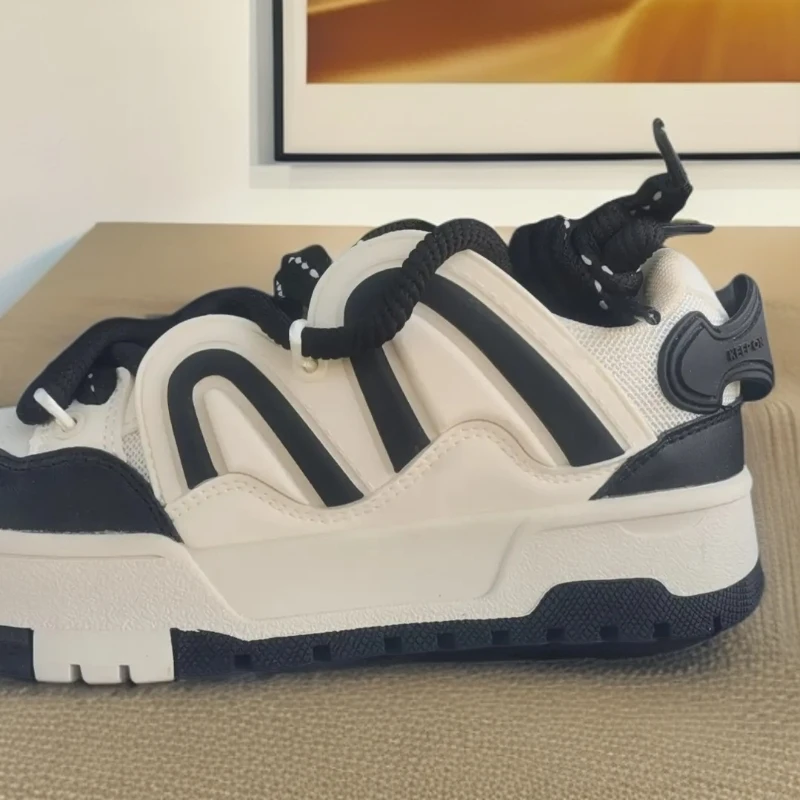 减震低帮图案耐磨增高板鞋休闲鞋运动鞋高帮鞋女鞋