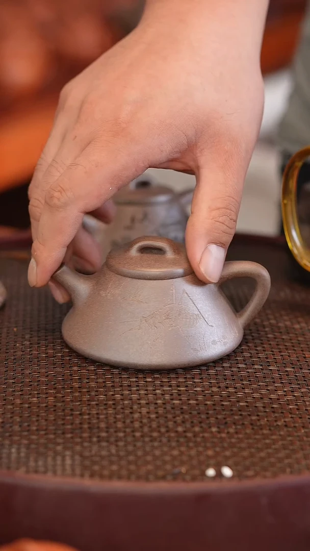 茶壶紫砂原矿手工制作140cc
