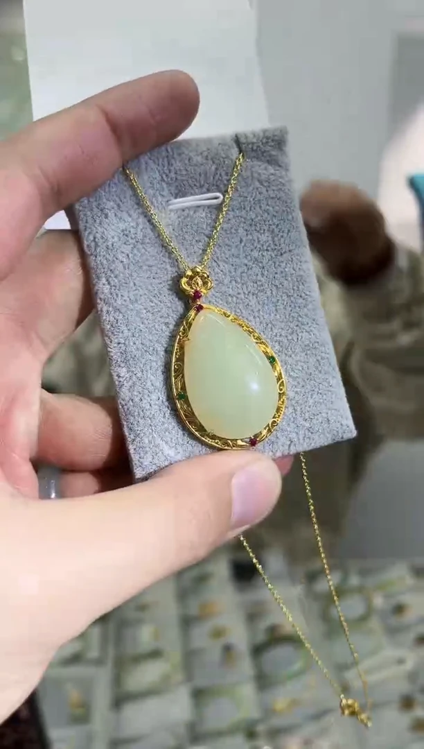 【闪购商品】和田玉吊坠未镶嵌123多样性发其一