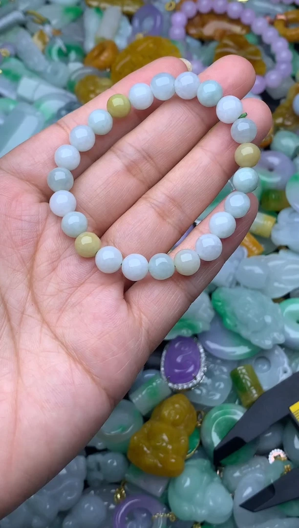 颈饰未镶嵌翡翠天然缅甸翡翠吊坠