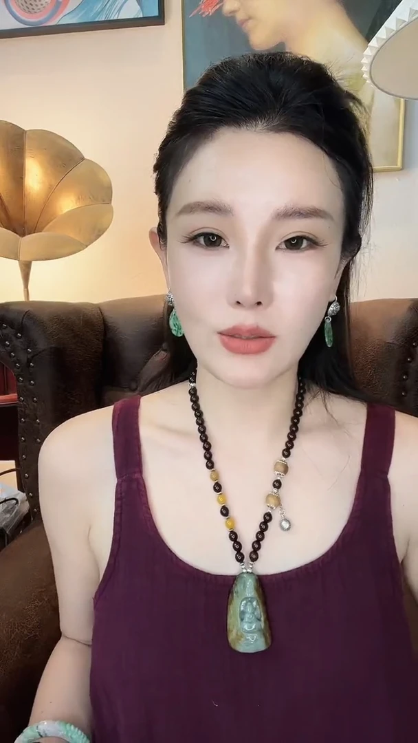 翡翠未镶嵌耳饰翡翠A716