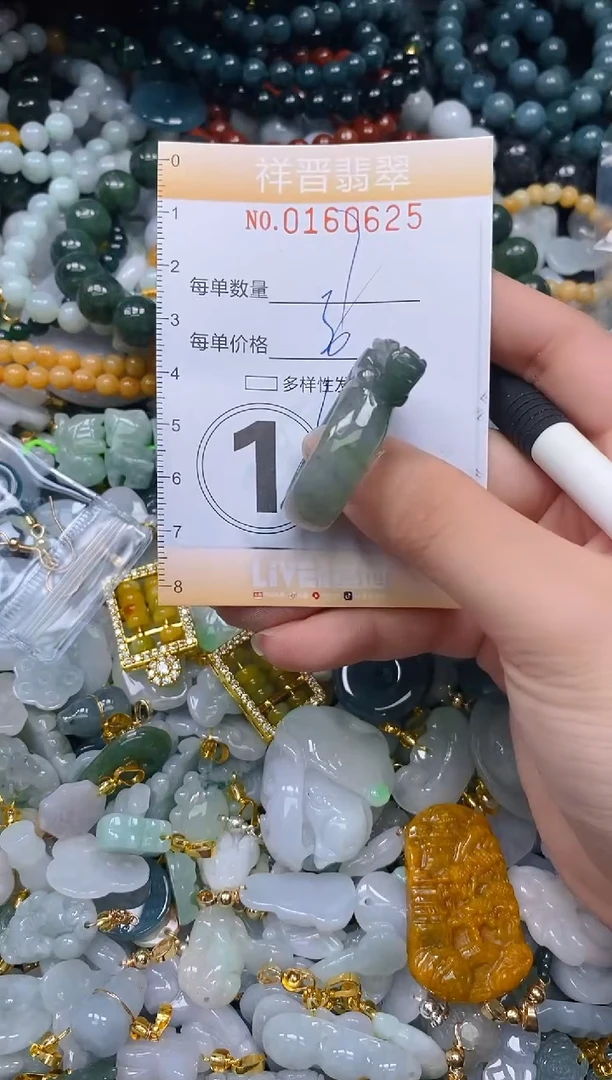 翡翠未镶嵌颈饰闪购0160625多样性发其一