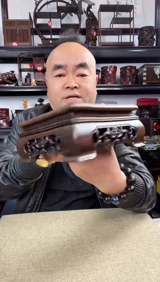木老李红木工艺品252瑕疵
