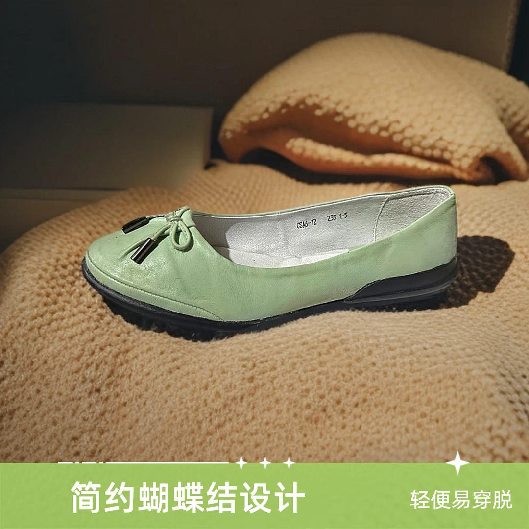 CSA6-12女款真皮手工休闲皮鞋