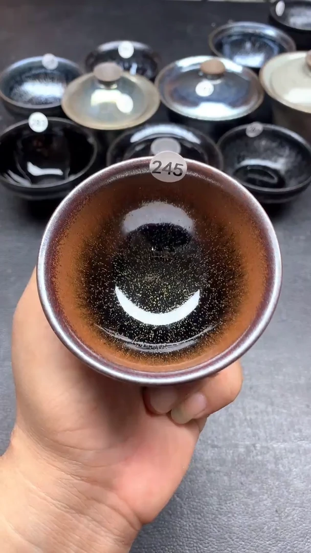 茶盏黑瓷精选茶器245