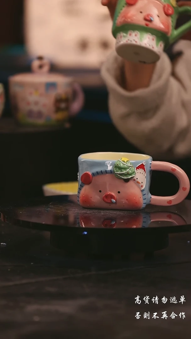 陶瓷景德镇可爱设计师款陶瓷