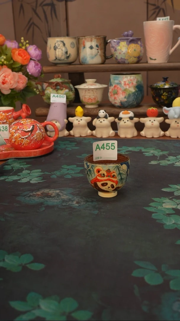 迷糊  熊猫主人杯455