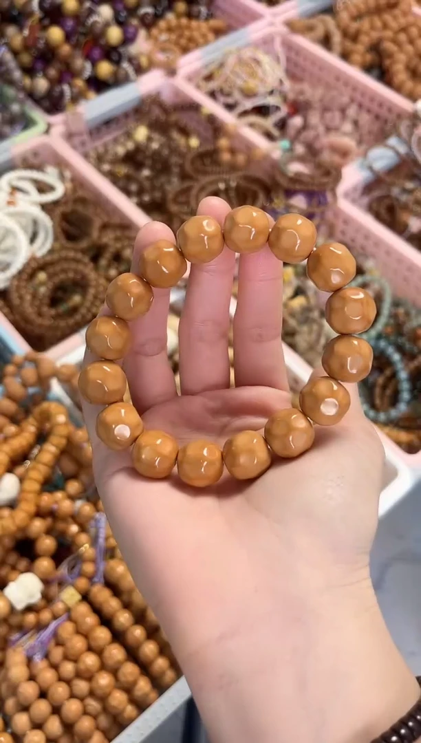 菩提根/象牙果手串猴头奶酪手串 14mm 全品