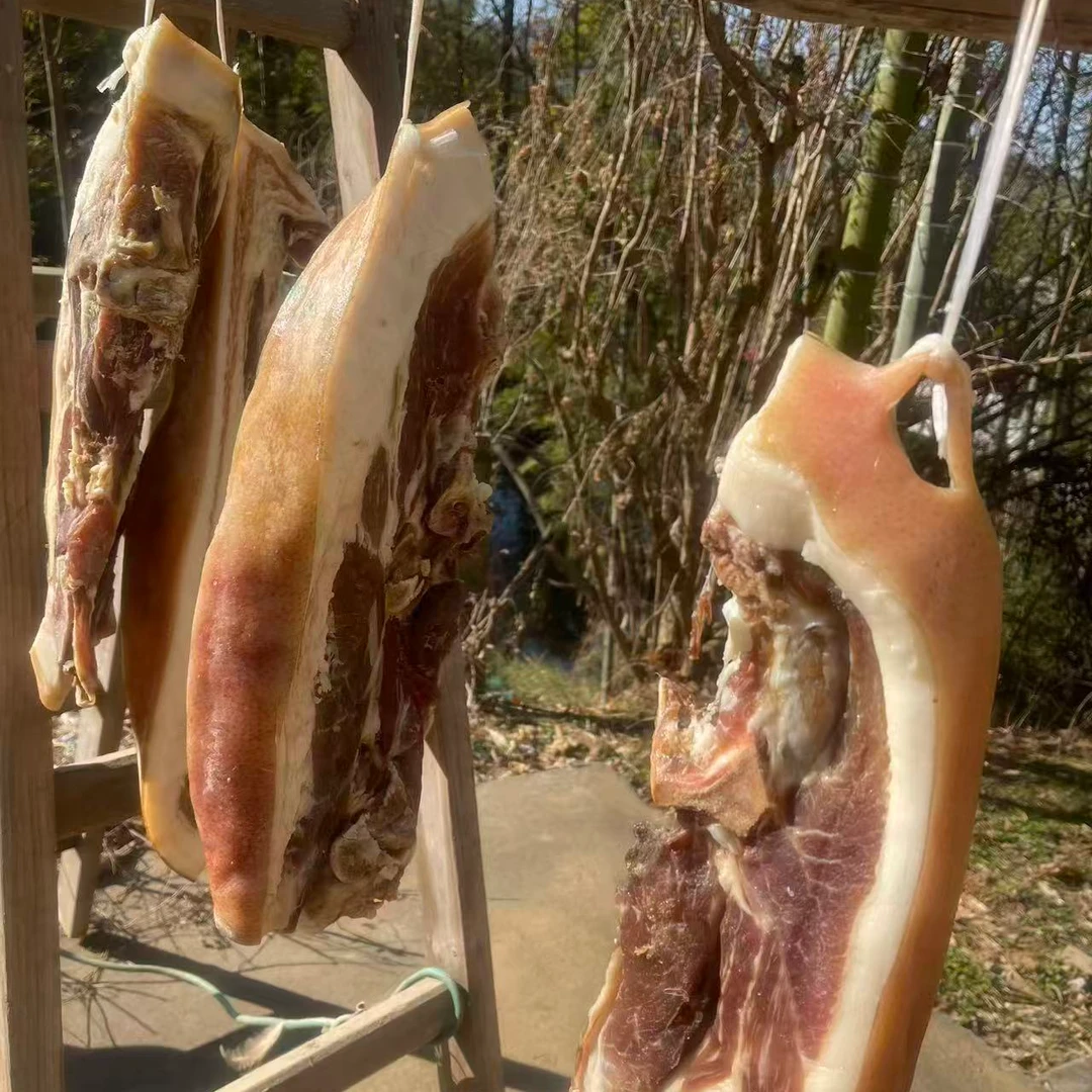 (平头哥专属)大别山农家手工日晒土猪肉五花肉腊肉传统腊味咸货