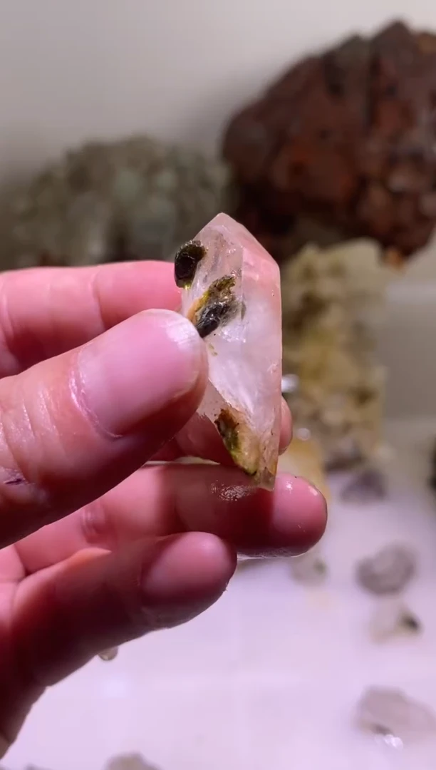 未镶嵌珠宝半成品水晶60号四川花园水晶