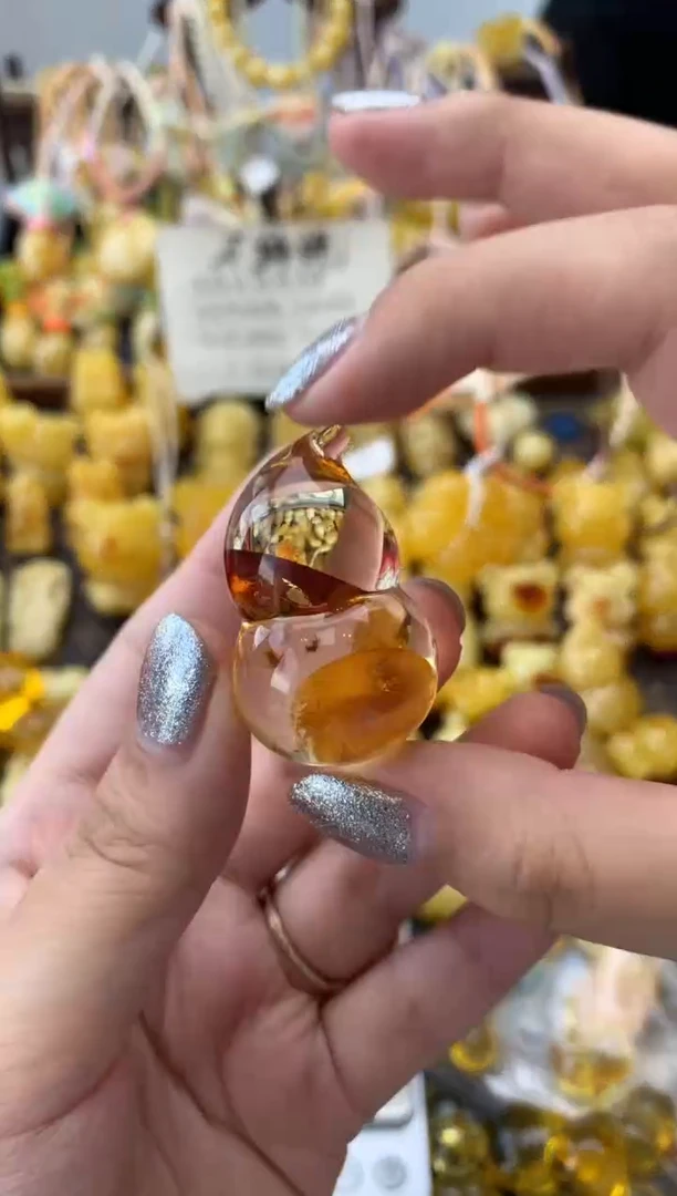 未镶嵌琥珀珠宝奇石042琥珀蜜蜡微瑕品