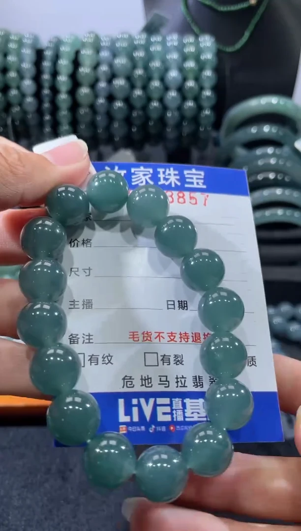 未镶嵌挂件翡翠3857