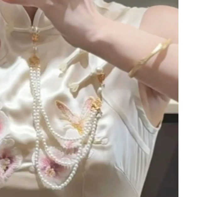 【现货】【婉婉定制】【蝴蝶兰】连衣裙CDW5LYQ3341A