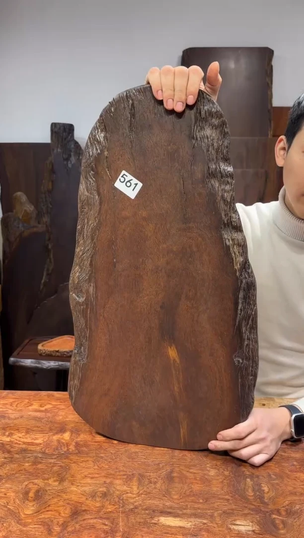 风车木（黑檀木）尺寸65*35*2.3编号561