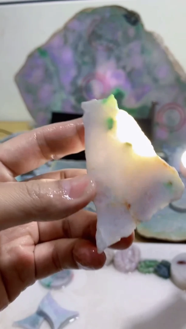 裸石翡翠0蒙0翡翠珠宝766