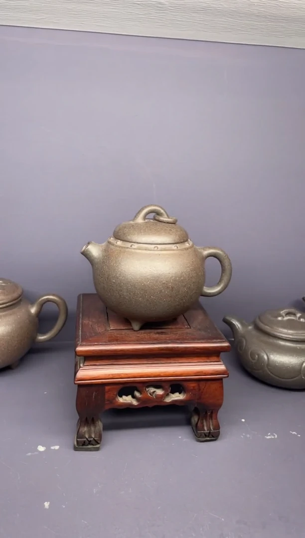 【闪购商品】紫砂茶壶岩中泥 明明圆灯