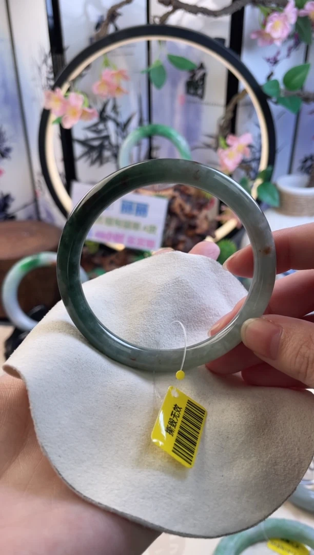 未镶嵌手镯翡翠26  翡翠手镯 57