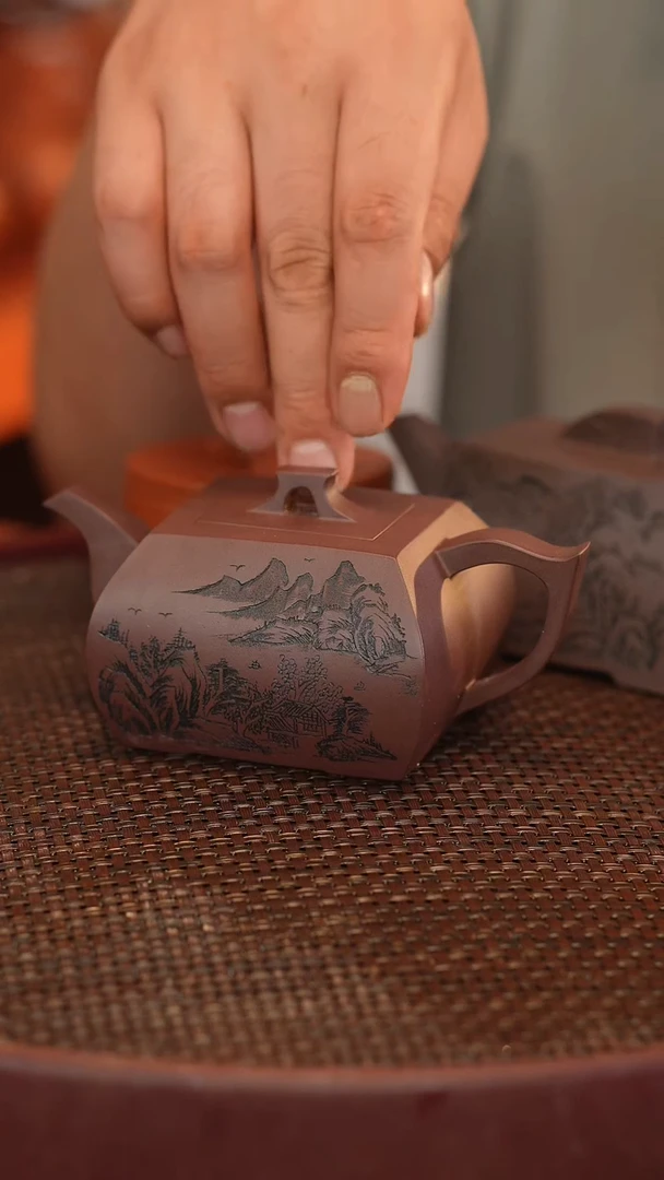 茶壶紫砂原矿手工制作