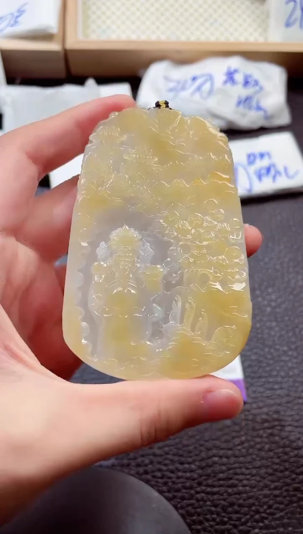 颈饰未镶嵌翡翠00007515
