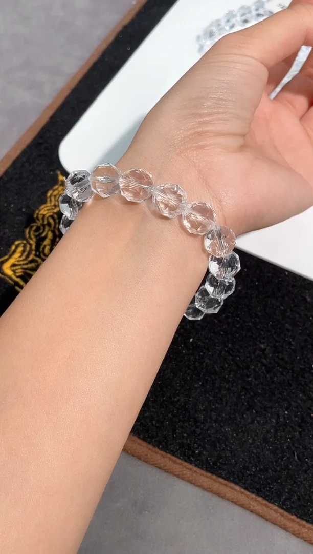 【闪购商品】水晶手链未镶嵌白水晶六芒星单圈