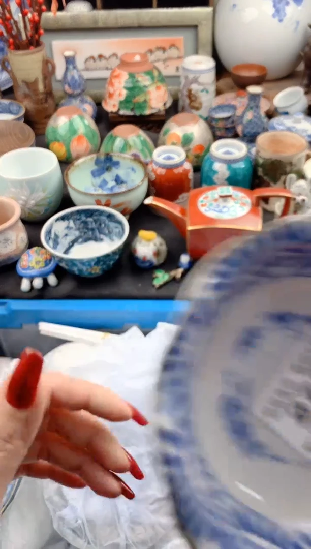 【闪购商品】瓷片272号九姑娘工艺品瓷器