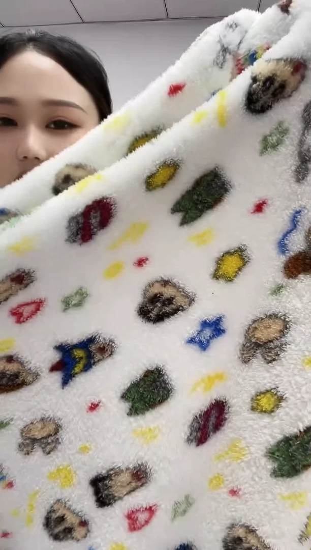 法兰绒1.7X1.2面料尺寸主播介绍为准