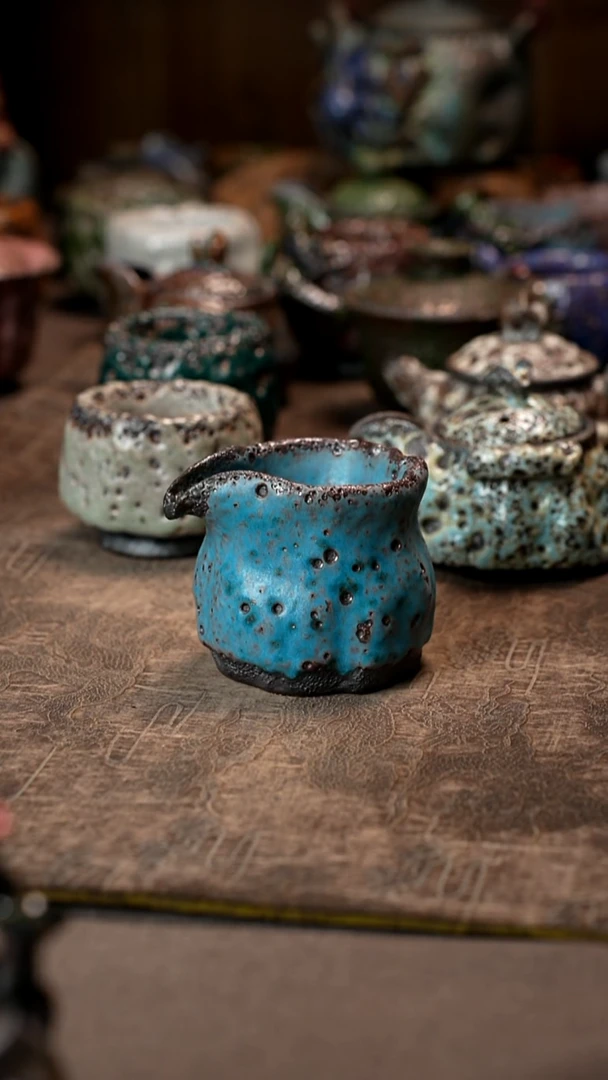 东***肉景德镇柴烧志野杯