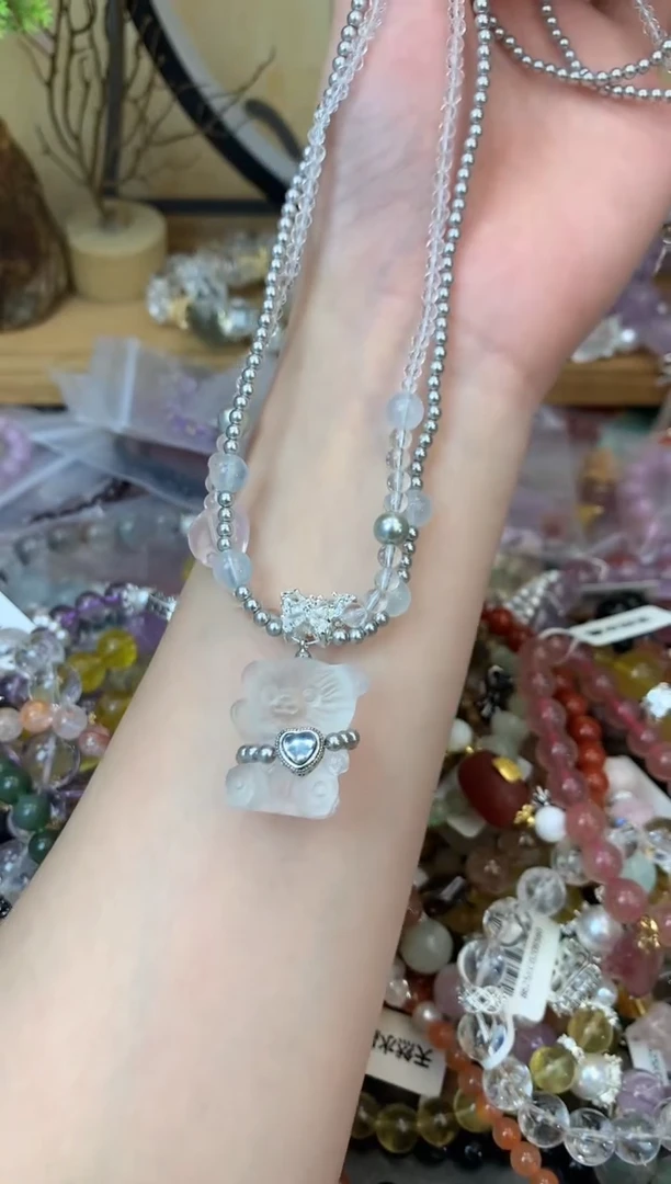 【闪购商品】水晶颈饰未镶嵌380手串