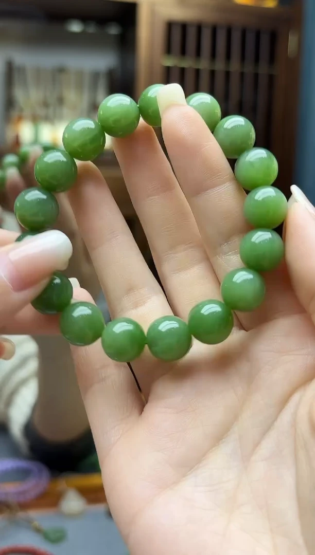 未镶嵌和田玉挂件和田玉手串12mmYR