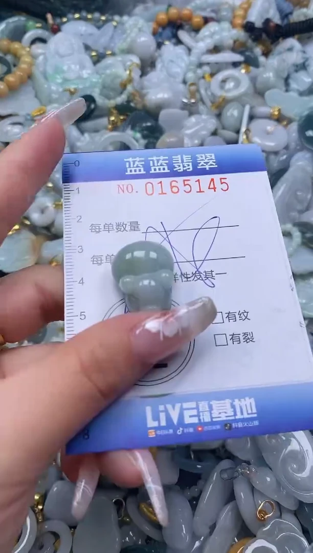 【闪购商品】翡翠颈饰未镶嵌闪购0165145多样性发其一