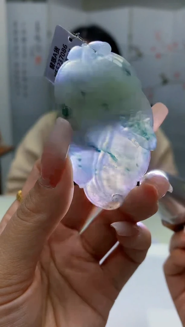 【闪购商品】定制翡翠未镶嵌毛货挂件翡翠