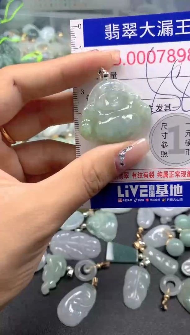 颈饰未镶嵌翡翠7898