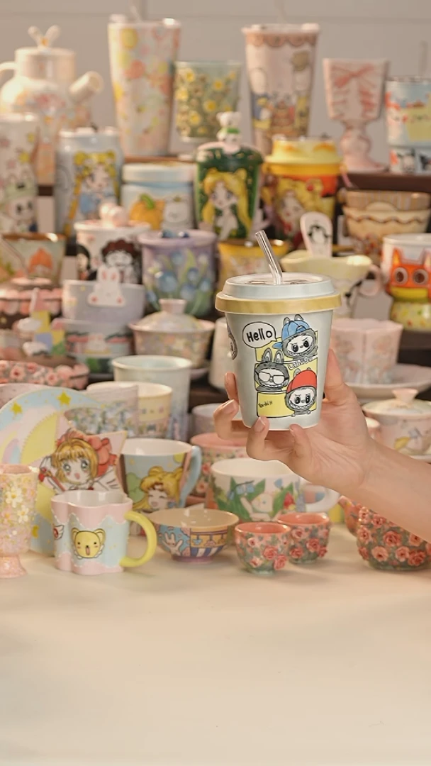 其他景德镇釉下彩手绘设计师款陶瓷