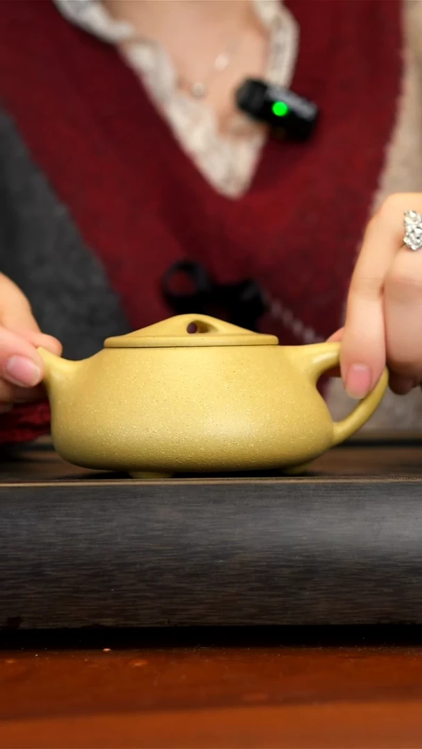 【闪购商品】紫砂茶壶本绿景州石瓢壶