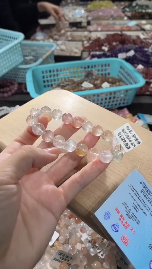 未镶嵌手链水晶407号 多样性发一F  10+