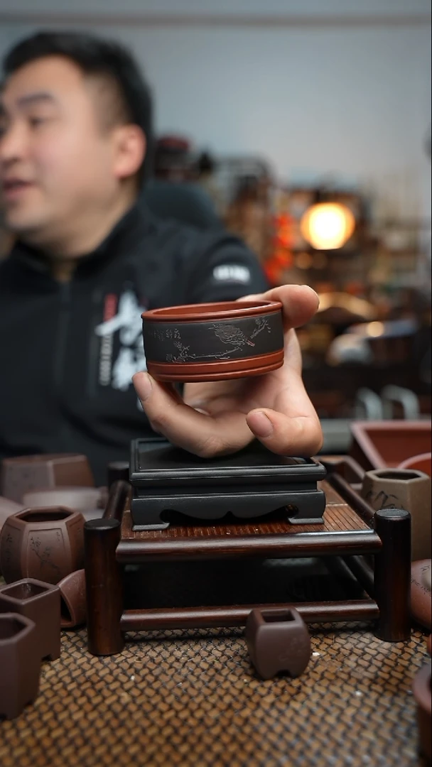 【闪购商品】紫砂花盆長木軒精品紫砂