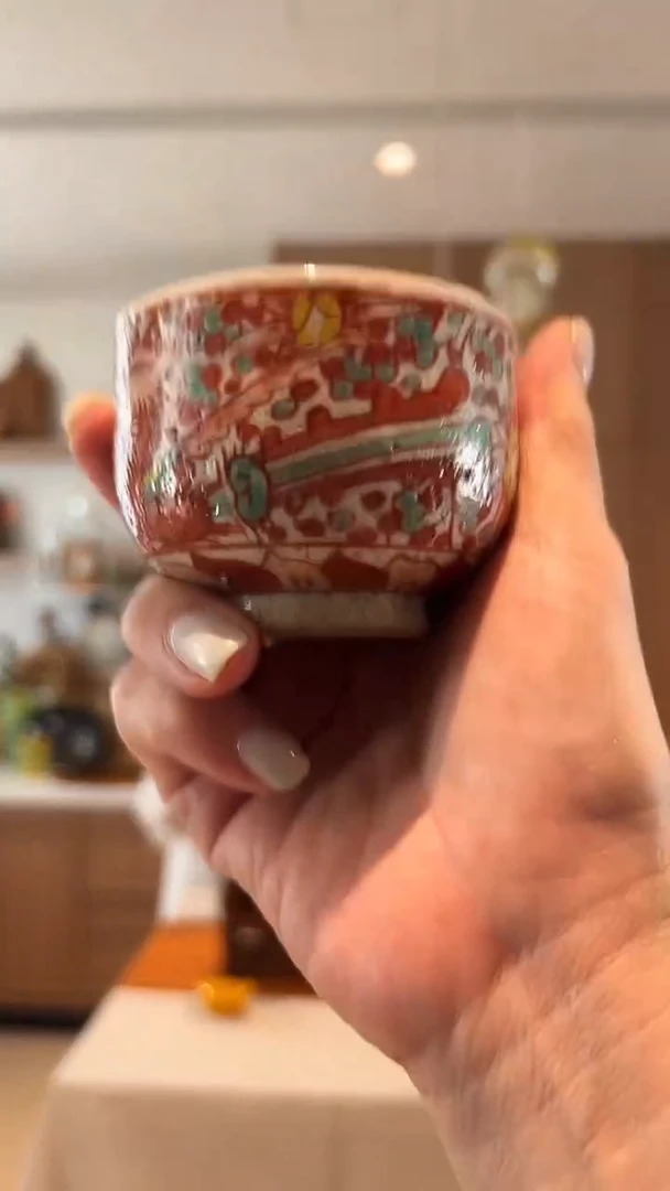 茶道摆件0000犬山百年杯子900