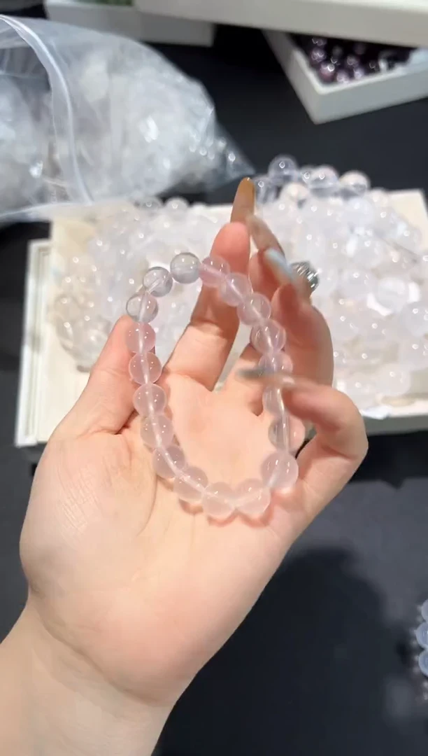 未镶嵌手串水晶98i多样性发其一【1条】默认微瑕12mm